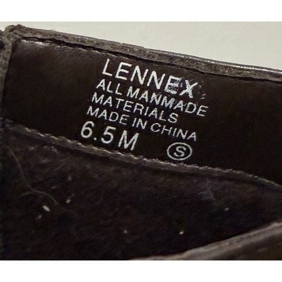 Vintage 90s/Y2k Mudd Lennox Brown Chunky Platform Bratz Goth  Ankle Boots 6.5 - Picture 16 of 16